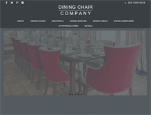 Tablet Screenshot of diningchair.co.uk